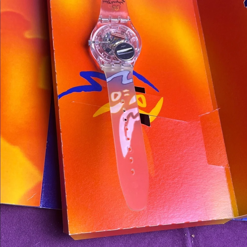 Vintage 2000 Swatch Watch Commemorative 2000 SYDNEY OLYMPICS